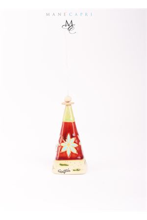 Campanella di Capri natalizia portafortuna Capri Bell | 20100995QUADRATA